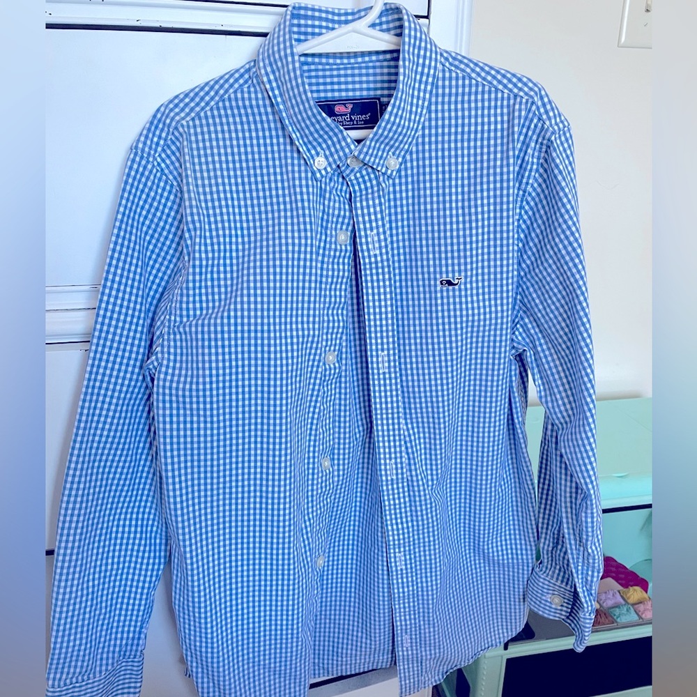 Vineyard Vines Boys S Performance boys  button up